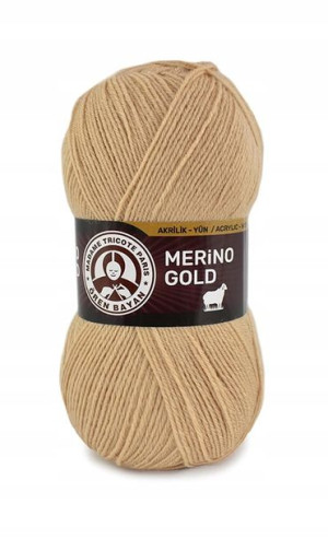 Włóczka MTP Merino Gold 114 / beż