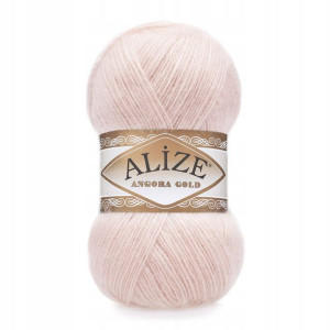 Włóczka Alize Angora Gold 271 / perłowy róż