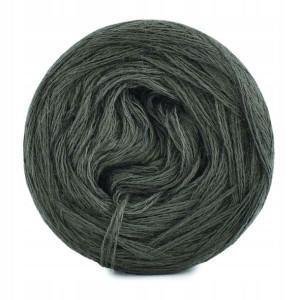 KOKONEK Merino Mono włóczka - ciemne khaki / 250m