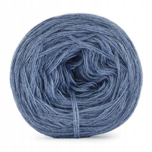KOKONEK Merino Mono - szaroniebieski melanż / 250m