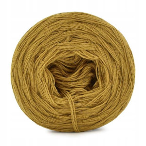 KOKONEK Merino Mono włóczka - musztarda / 250m