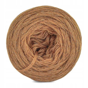 KOKONEK Merino Mono włóczka - karmel melanż / 250m
