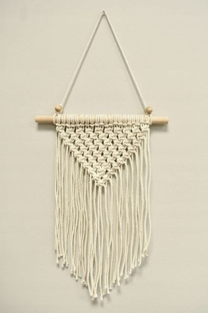 Kijek do makramy drewniany / 60 cm / Ø20 mm
