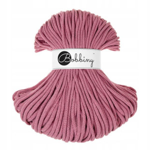 Sznurek makrama BOBBINY 5mm / pleciony / Kwiatowy