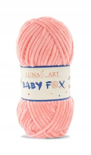 Włóczka Luna Art BABY FOX 100-21 / morela
