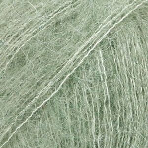 Włóczka Drops Kid-Silk / 34 zielona szałwia