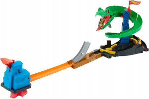 Tor samochodowy FNB20 Hot Wheels Starcie z kobrą