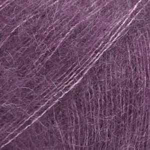 Włóczka Drops Kid-Silk / 16 ciemnofioletowy