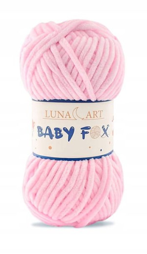 Włóczka Luna Art Baby Fox 100-04 / jasny róż