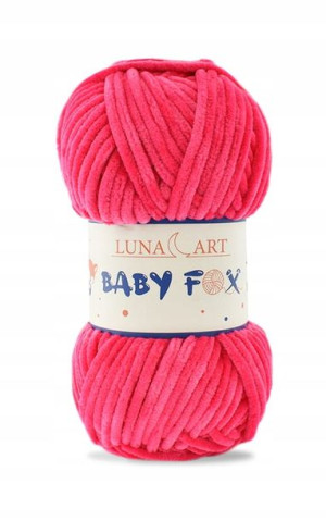 Włóczka Luna Art BABY FOX 100-07 fuksja