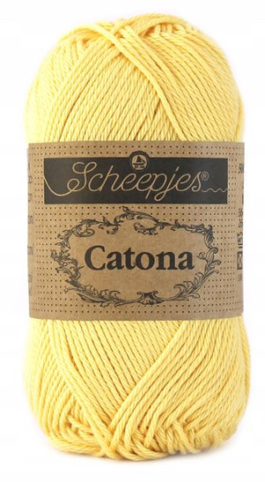 Włóczka Scheepjes Catona 522 / 50 g - pierwiosnek