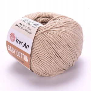 Włóczka YarnArt Baby Cotton 403 / nude