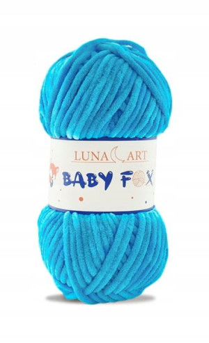 Włóczka Luna Art Baby Fox 100-12 / turkus