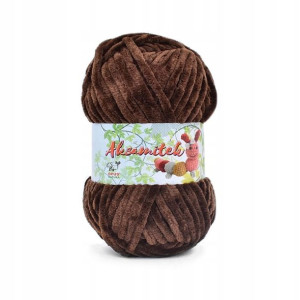Włóczka Opus Natura Aksamitek 50 g 217 / brąz