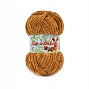 Włóczka Opus Natura Aksamitek 50 g 33 / musztarda