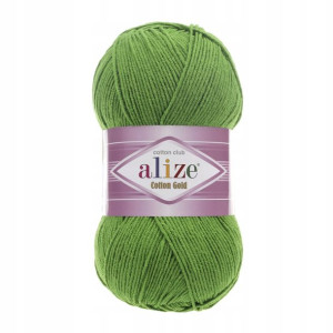 Włóczka ALIZE COTTON GOLD - 126 zieleń