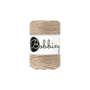 Sznurek do makramy Bobbiny 1,5mm / Piaskowy