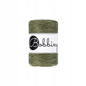 Sznurek do makramy Bobbiny 1,5mm / Awokado