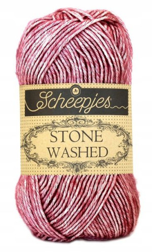 Włóczka Scheepjes Stone Washed - 808 Corundum Ruby