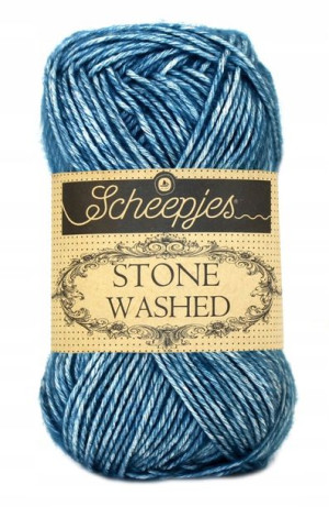 Włóczka Scheepjes Stone Washed - 805 Blue Apatite