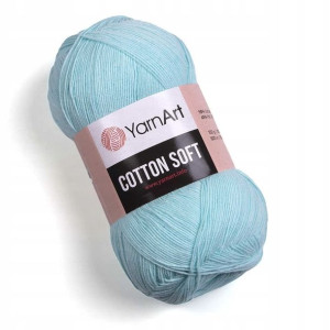 Włóczka YarnArt Cotton Soft - 76 - jasny turkus