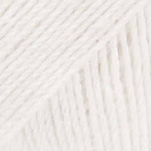 Włóczka Drops Alpaca / 101 biały / uni colour