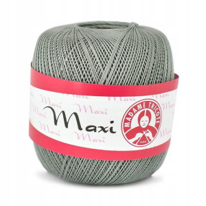 Kordonek MAXI MADAME TRICOTE 100 g / 4651 szary