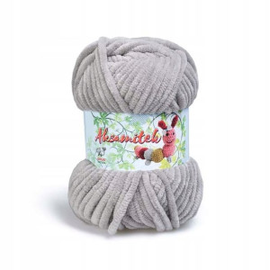 Włóczka Opus Natura Aksamitek 50 g / 1510 szary
