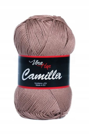 Włóczka BAWEŁNIANA Camilla / 8217 / jasny brąz