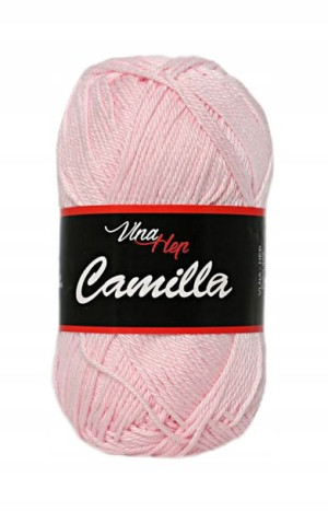 Włóczka BAWEŁNIANA Camilla 8003 brzoskwiniowy róż