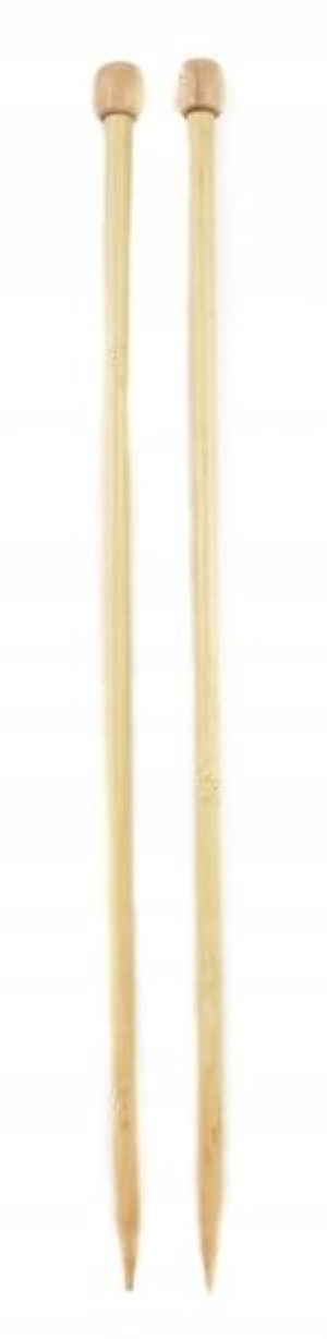 Druty proste 35 cm - bambusowe - 2,0 mm
