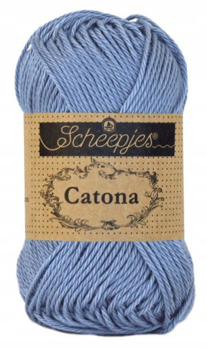Włóczka Scheepjes Catona 247 / 50 g - błękitnik