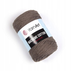 Sznurek YarnArt Macrame Cotton 791 / brąz