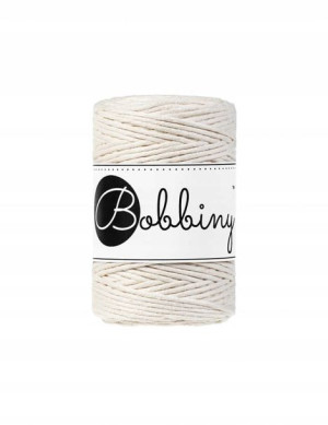Sznurek do makramy Bobbiny 1,5 mm / Naturalny