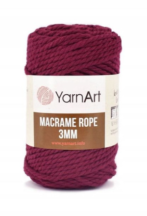 Sznurek YarnArt Macrame Rope 3 mm 781 / malaga