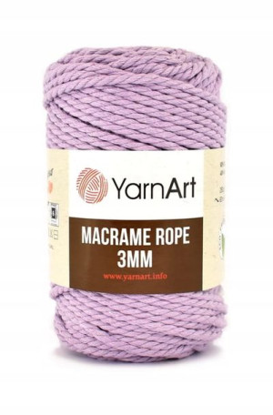 Sznurek YarnArt Macrame Rope 3 mm 765 / lawenda