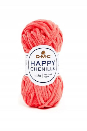Włóczka DMC Happy Chenille 32 / koral