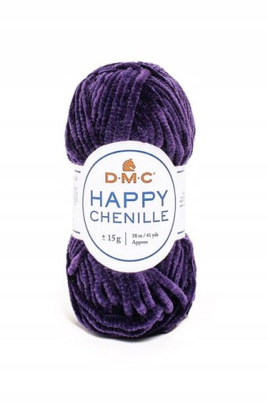 Włóczka DMC Happy Chenille 33 / śliwka