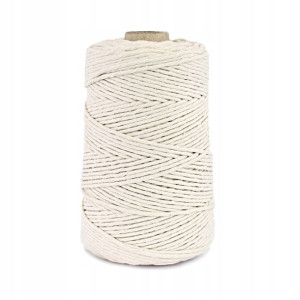 Sznurek skręcany do MAKRAM bawełniany 3 mm / 200m