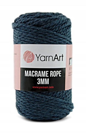 Sznurek YarnArt Macrame Rope 3 mm - 761 fumo