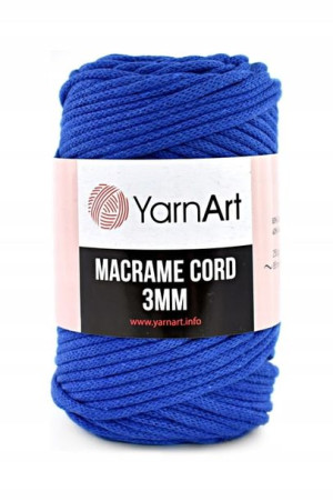 Sznurek YarnArt Macrame Cord 3 mm - 772 szafir