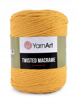 Sznurek YarnArt Twisted Macrame 764 musztarda