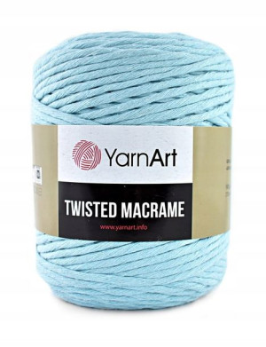 Sznurek YarnArt Twisted Macrame 760 błękit melanż