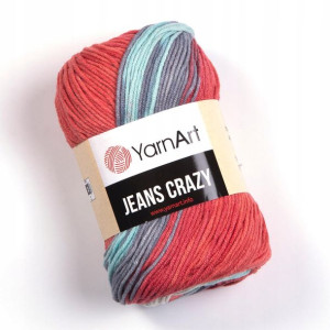 Włóczka YARNART JEANS CRAZY 8205