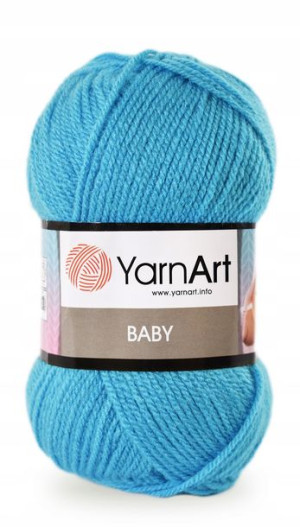 Włóczka YarnArt Baby - 552 - turkus