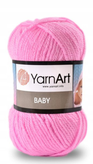 Włóczka YarnArt Baby - 10119 - róż