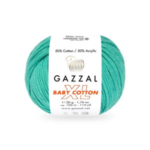 Włóczka Gazzal Baby Cotton XL 3426 - szmaragd