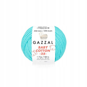 Włóczka Gazzal Baby Cotton 3451 - 25g - patyna