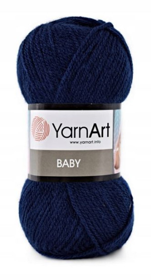 Włóczka YarnArt Baby - 583 - granat