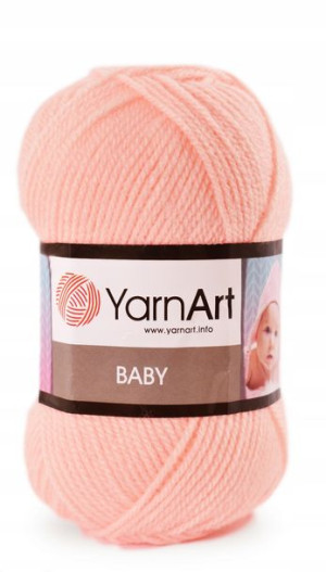 Włóczka YarnArt Baby - 204 - brzoskwinia